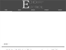 Tablet Screenshot of echoelectrical.com